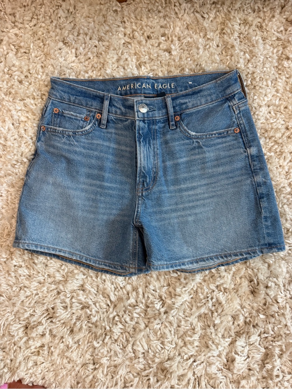 American Eagle Outfitters Light Blue Denim Shorts